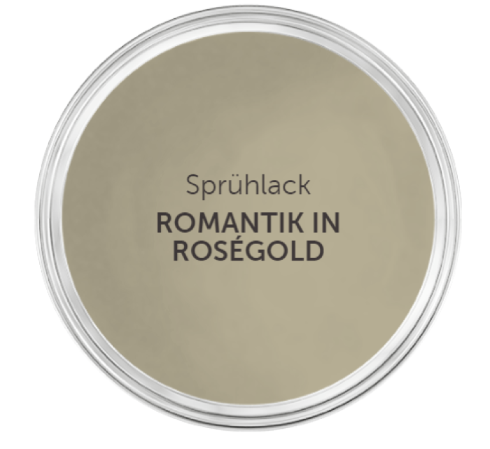 Alpina Feine Farben Sprühlack, Romantik in Roségold, 400ml Metallic, 983716